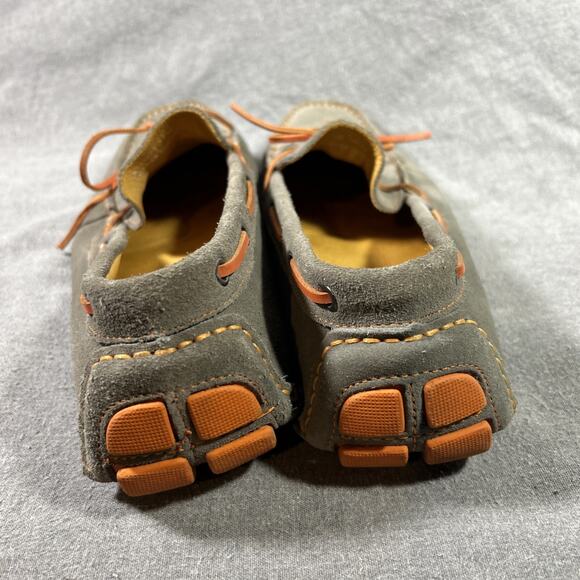 Mercanti Fiorentini Gray suede leather Mens 12 M Made In Brazil - Picture 4 of 10